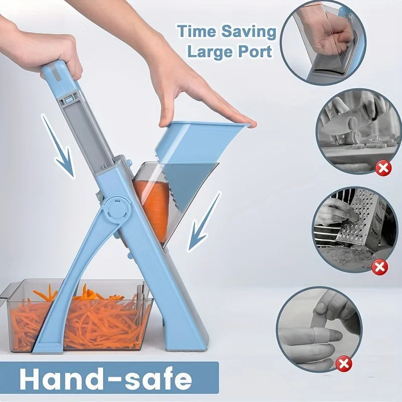 LUXE LINE Safe Vegetable Slicer & Chopper