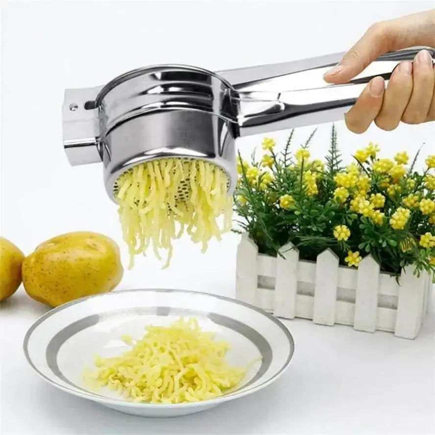 Stainless Steel Potato Ricer & Masher