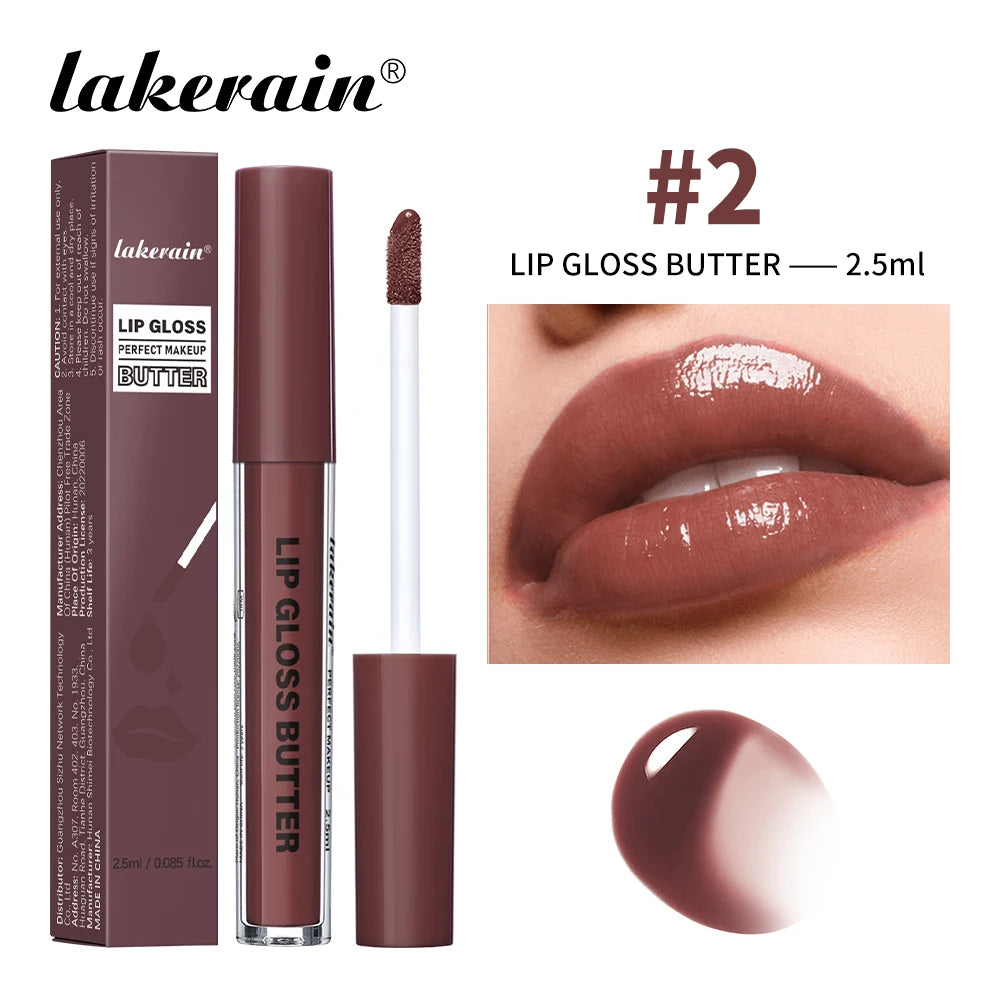 Lakerain Butter Lip Gloss Long-Lasting