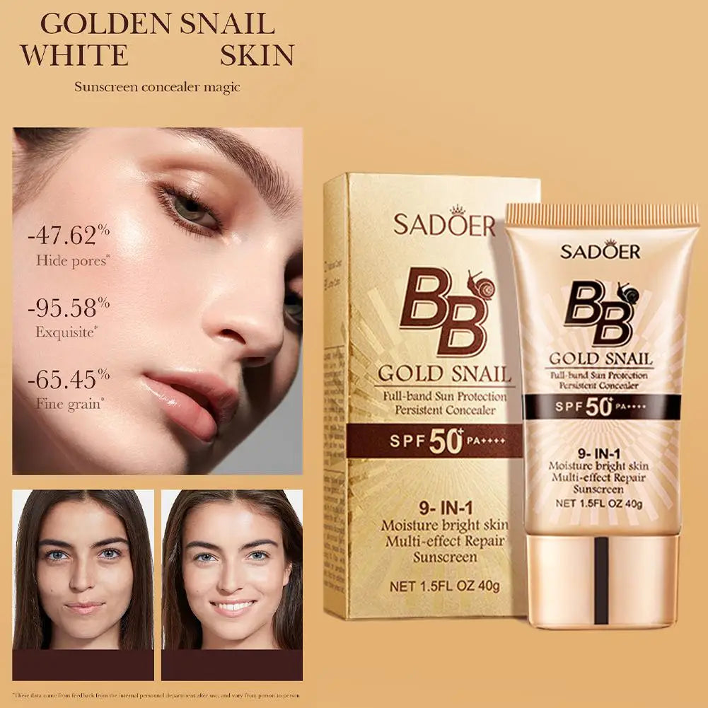 SADOER Gold Snail BB Cream SPF Foundation