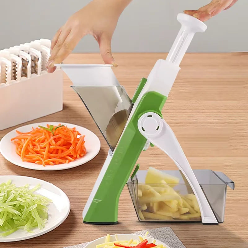 LUXE LINE 5-in-1 Vegetable Cutter & Slicer