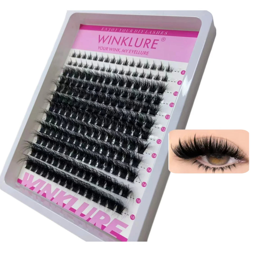 LUXE LINE WINKLURE Wispy Lash Clusters – DIY Eyelash Extensions