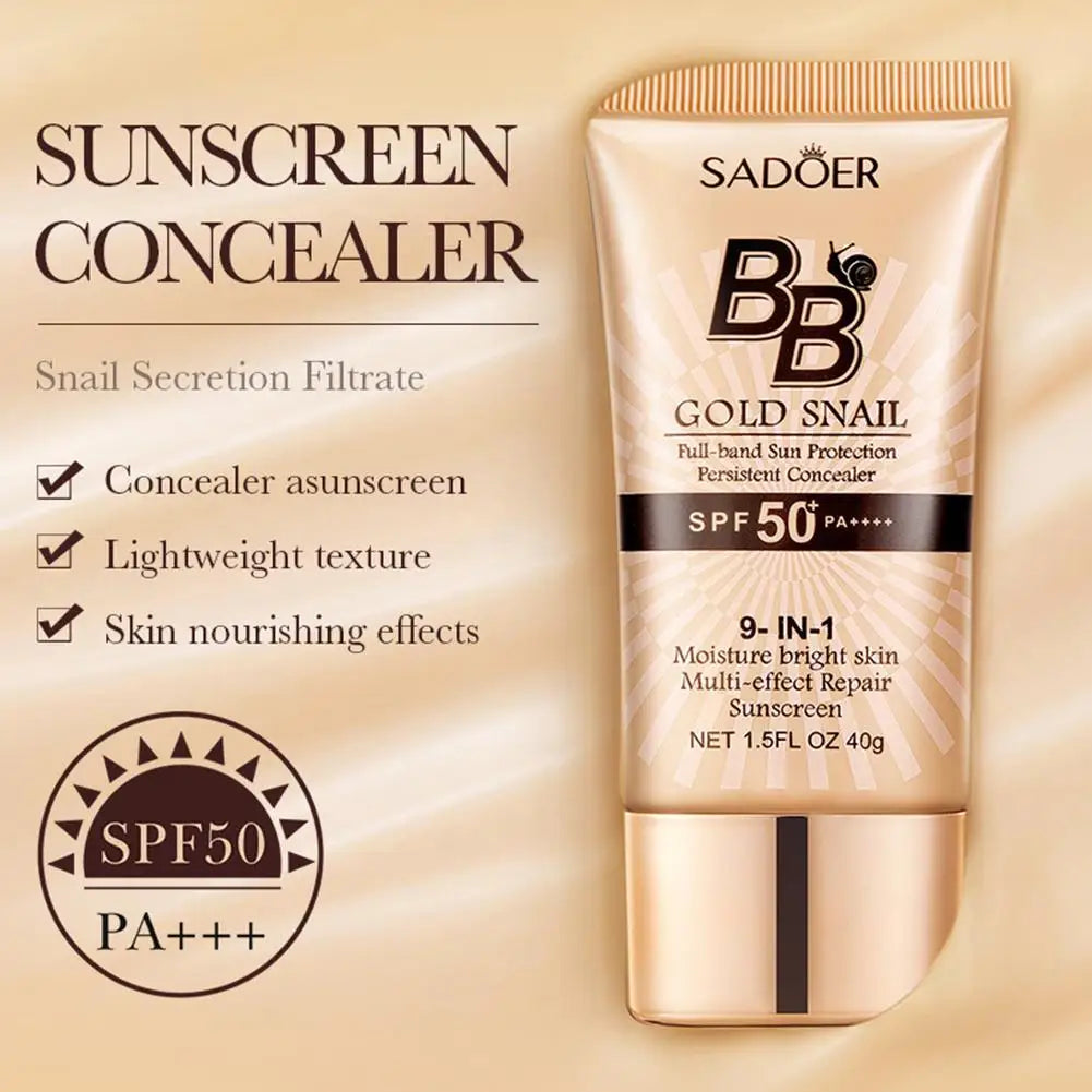SADOER Gold Snail BB Cream SPF Foundation