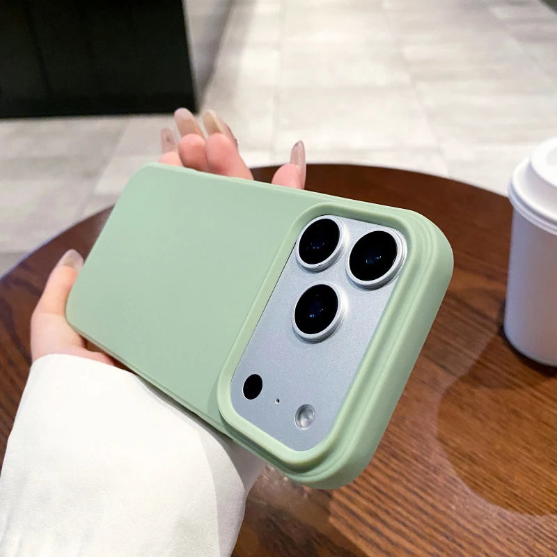 LUXE LINE Luxury Candy Color Matte Silicone iPhone Case