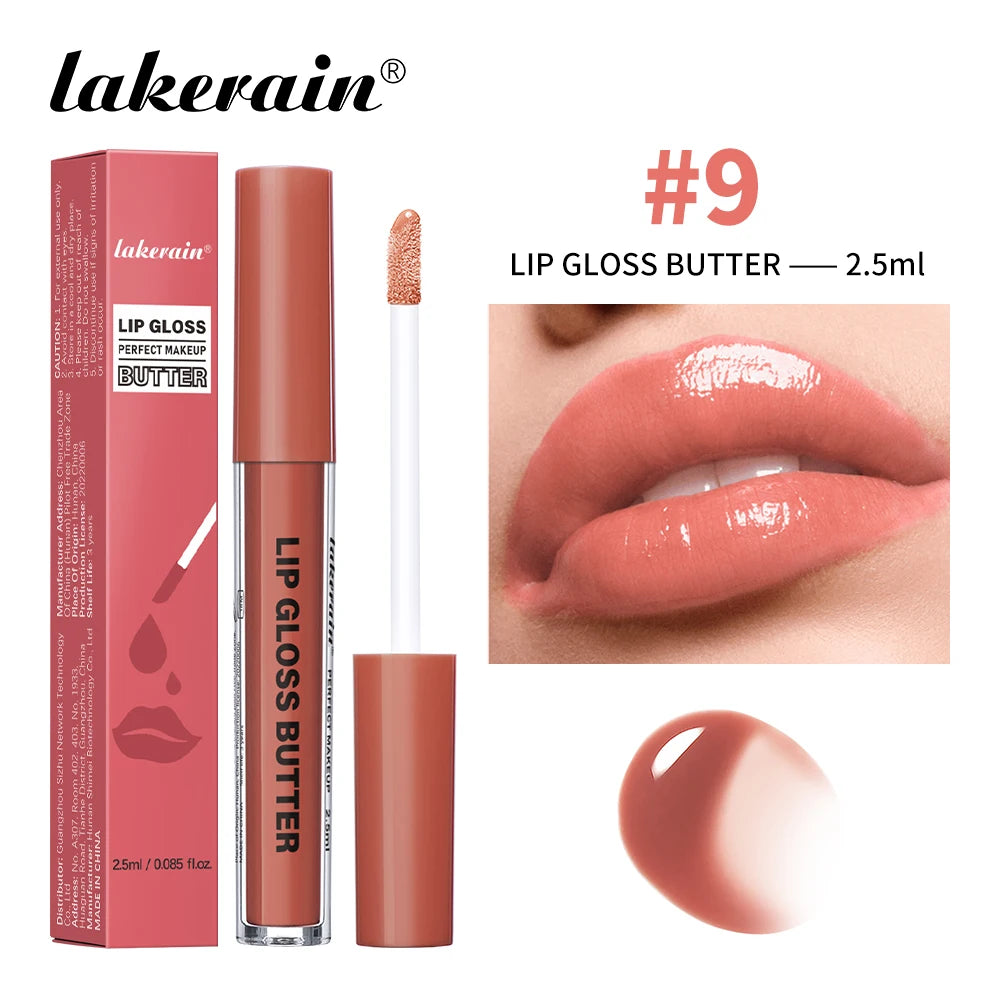 Lakerain Butter Lip Gloss Long-Lasting