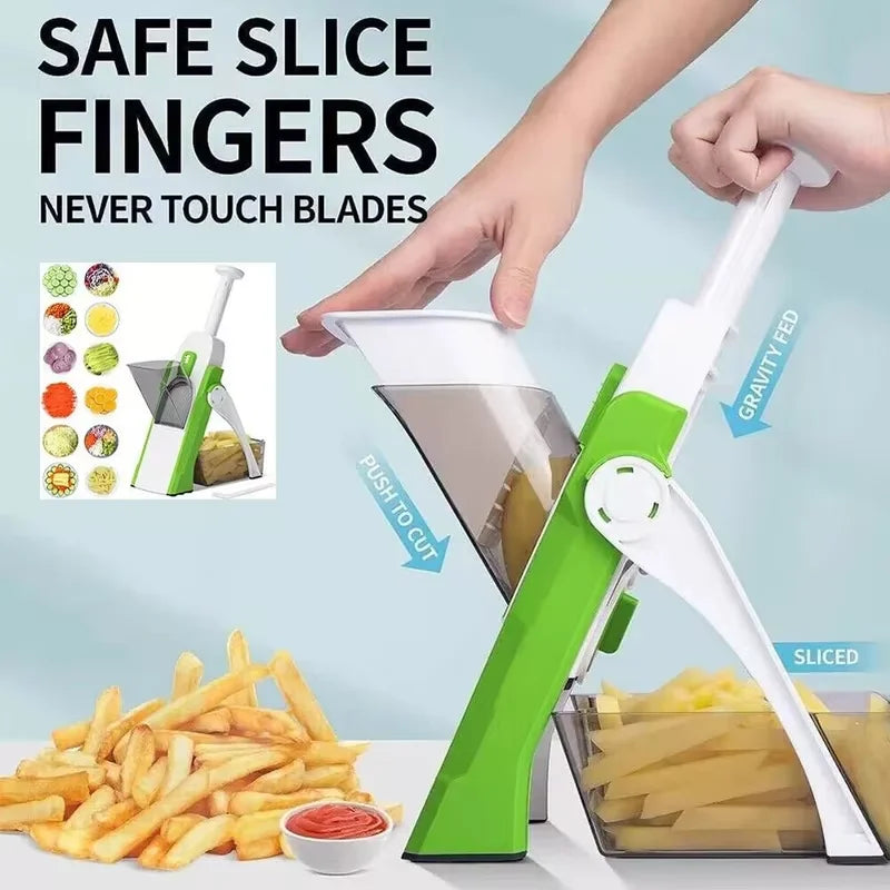 LUXE LINE 5-in-1 Vegetable Cutter & Slicer