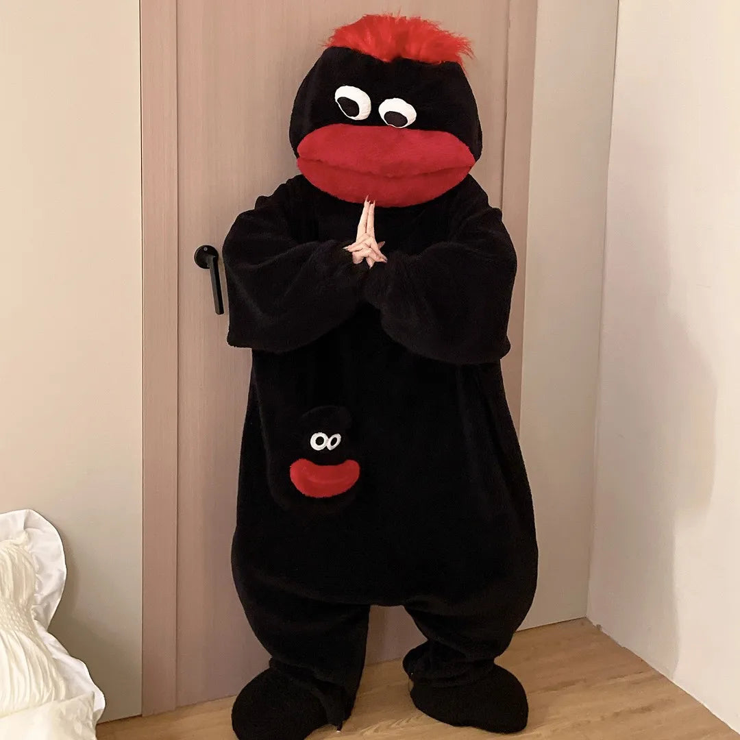 Plush Big Mouth Monster Onesie