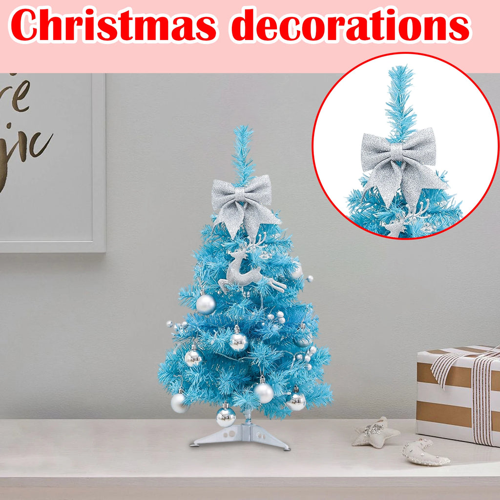 45cm Blue Glowing Mini Christmas Tree
