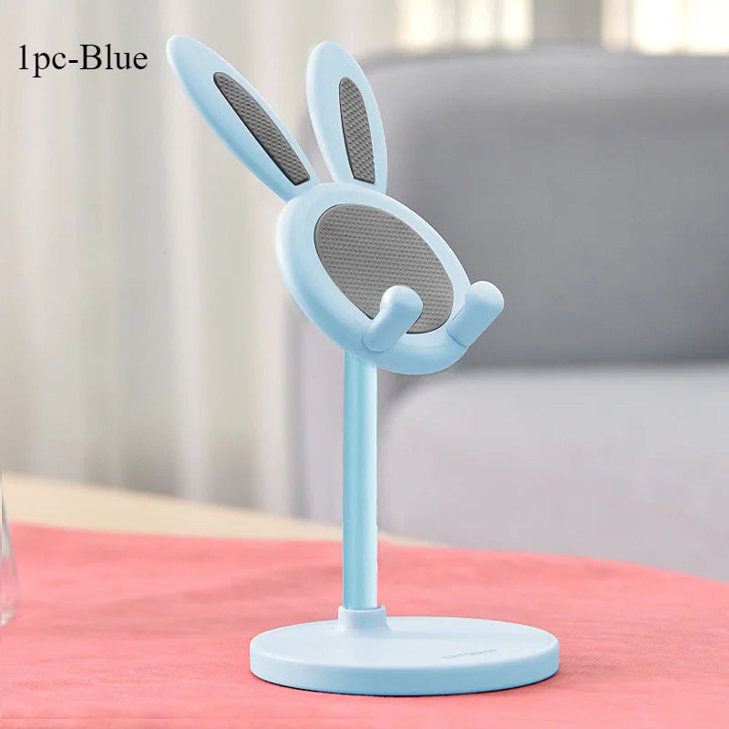 LUXE LINE Cute Rabbit Adjustable Desktop Phone Stand