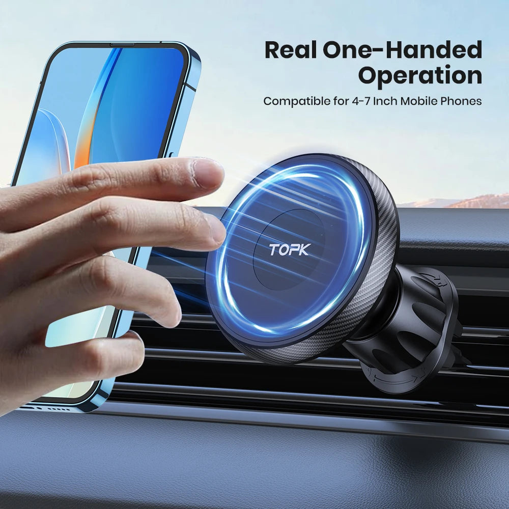 LUXE LINE TOPK MagSafe Car Phone Holder