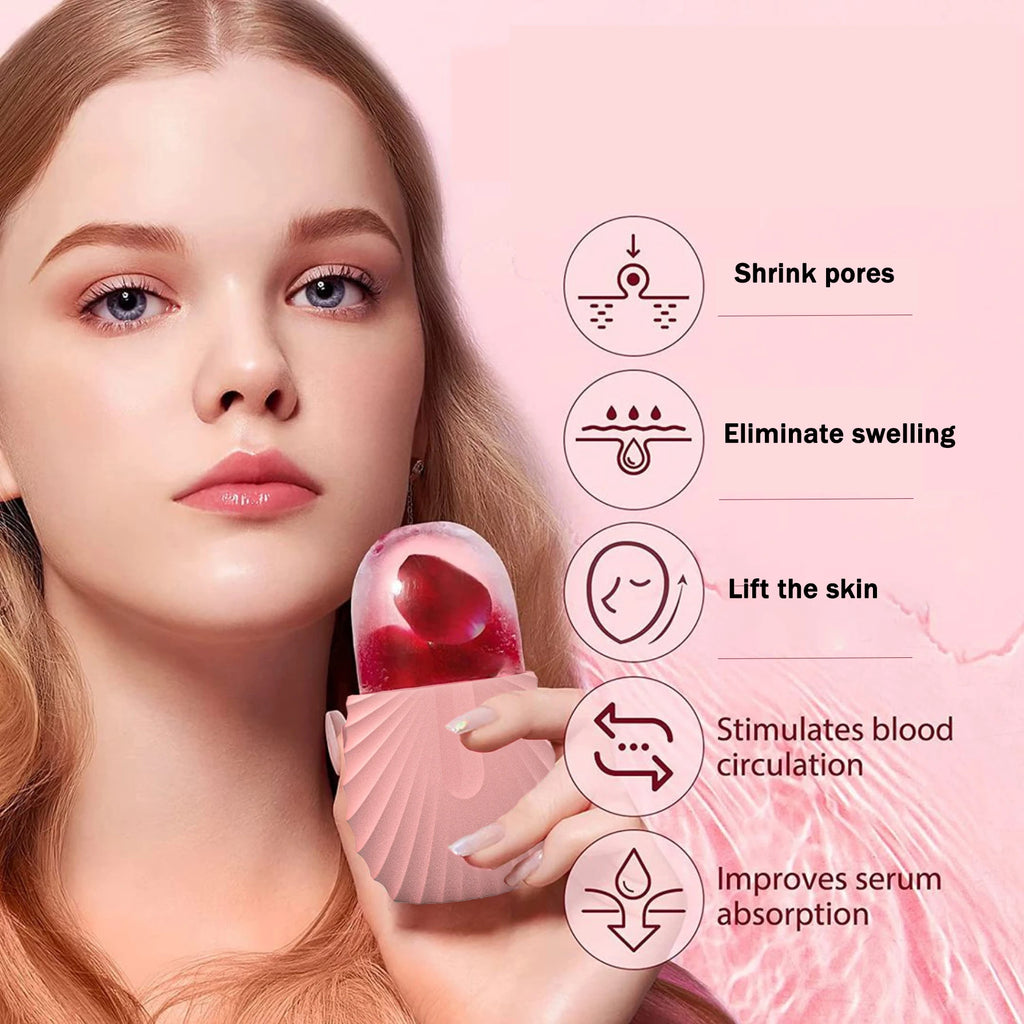 Ice Face Roller Silicone Mold for Eye Puffiness & Pore Tightening