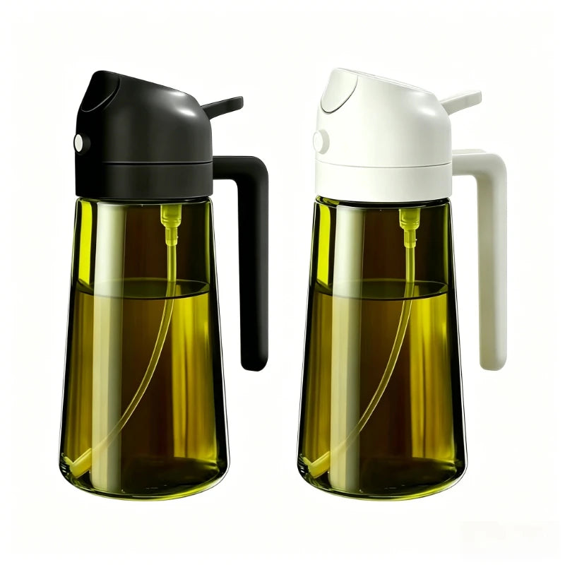 2-in-1 Oil Dispenser & Spray Bottle 500ml