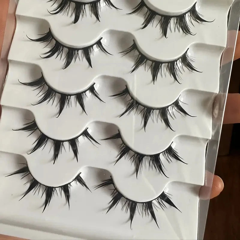 Adelia 5 Pairs of Anime-Style False Eyelashes