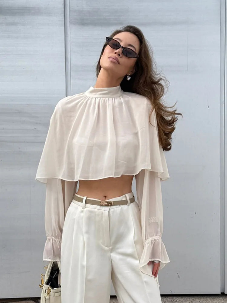 Women Temperament Layered Blouse