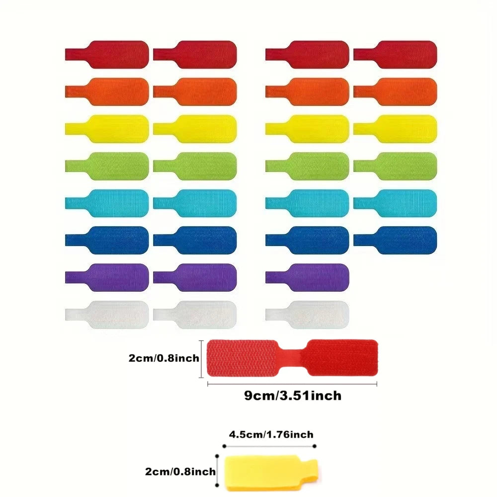 LUXE LINE Reusable Waterproof Cable Labels
