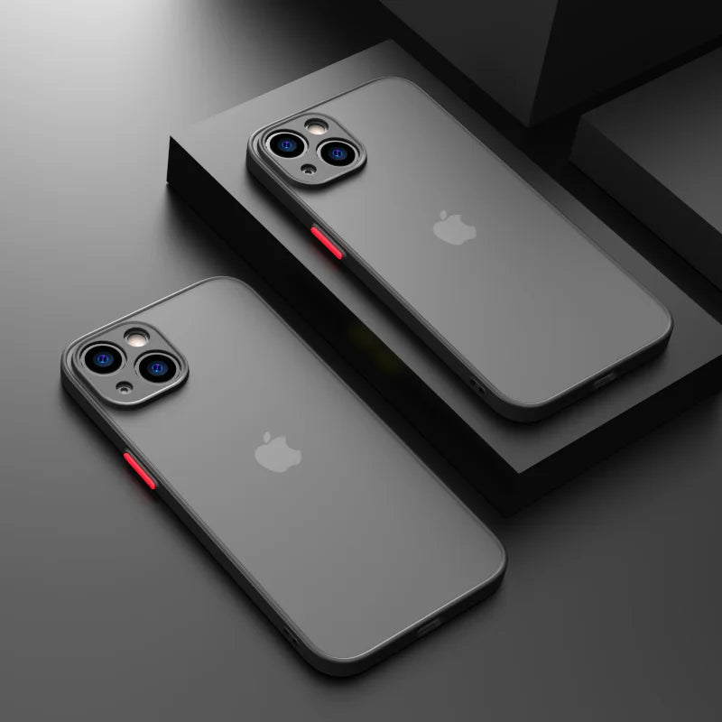 LUXE LINE Armor Bumper Shockproof Silicone iPhone Case