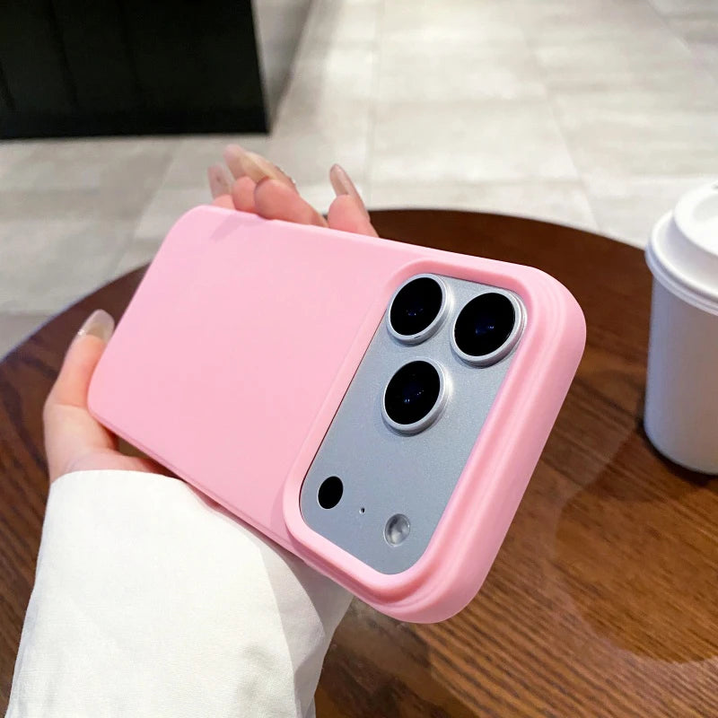 LUXE LINE Luxury Candy Color Matte Silicone iPhone Case