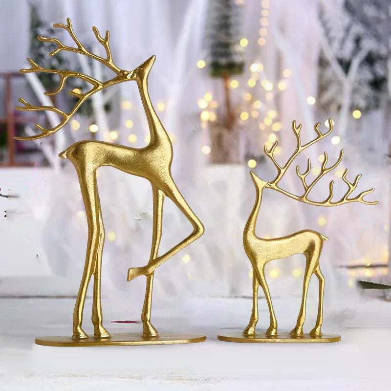 Reindeer Christmas Decor Figurine