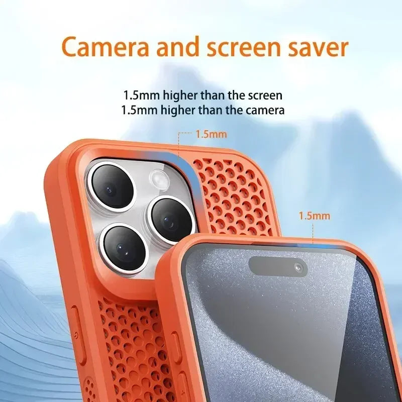LUXE LINE Cooling Heat Dissipation Phone Case – MagSafe Compatible