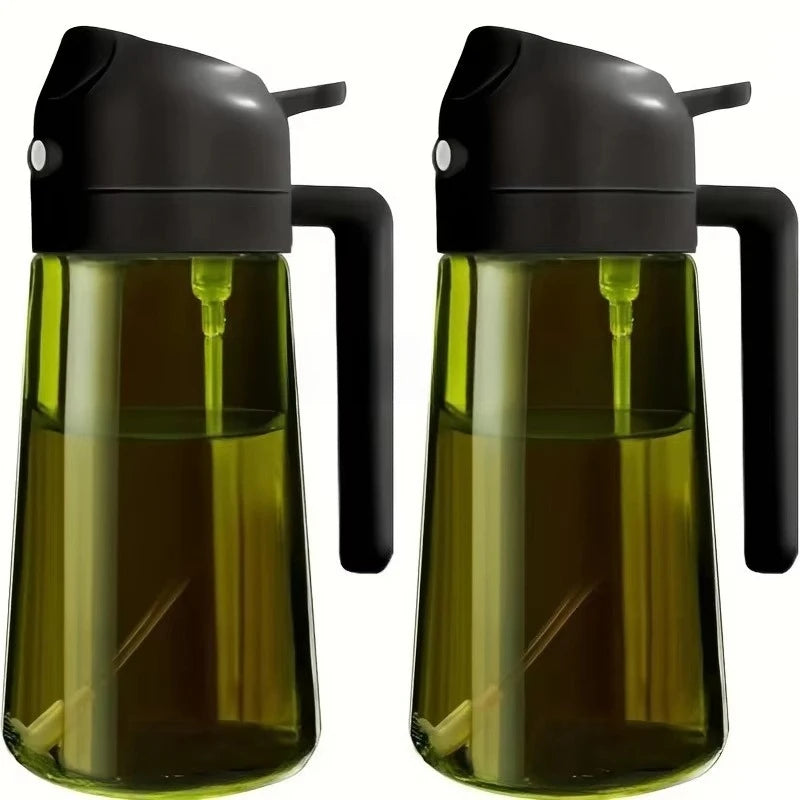 2-in-1 Oil Dispenser & Spray Bottle 500ml
