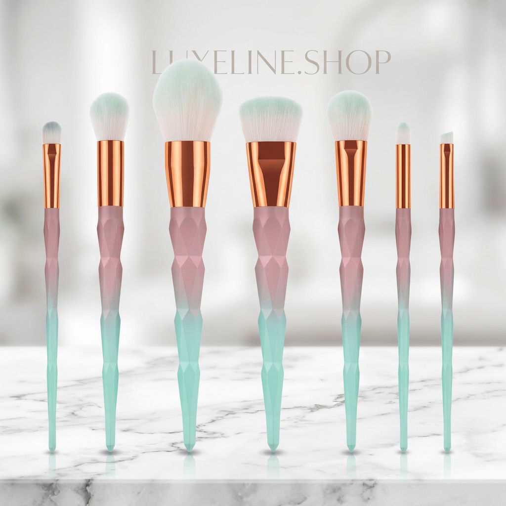 LUXE LINE Gradient Diamond Makeup Brush